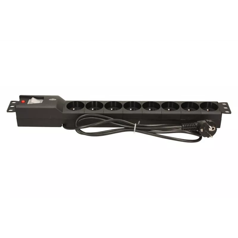 LESTAR LXARM 810 G-A K.:CZ 1,5M 19PDU Black 8 AC outlet(s) 230 V 1.5 m