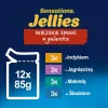 Purina Felix Sensations Mix wet cat food, 12 x 85 g, turkey, mackerel, lamb, herring