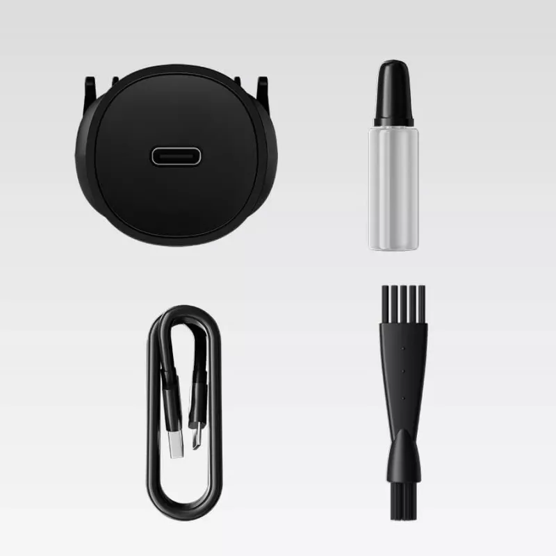 Cordless hair trimmer Maestro MR-641, ceramic blade, USB rechargeable, 1200 mAh, 45×155×30 mm