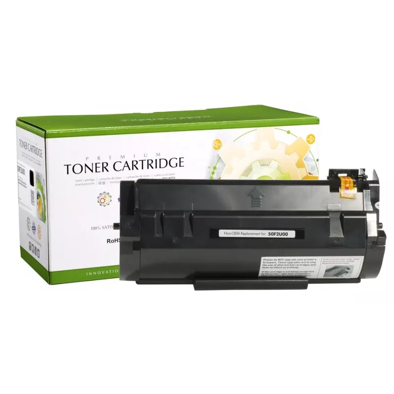 Compatible Static-Control Lexmark 502U Black, 20000 p. (50F2U00)