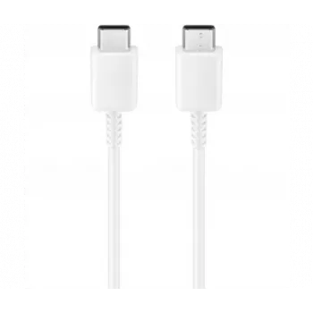 Samsung GP-TOU021RFC - USB Cable - 24 pin USB-C (M) to 24 pin USB-C (M) - 1,8m - USB Power Delivery (3A, 25W) - White (GP-TOU021RFCWW)