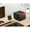 Jonsbo N4 Microtower Casing Black Durable Steel Compact PC Enclosure