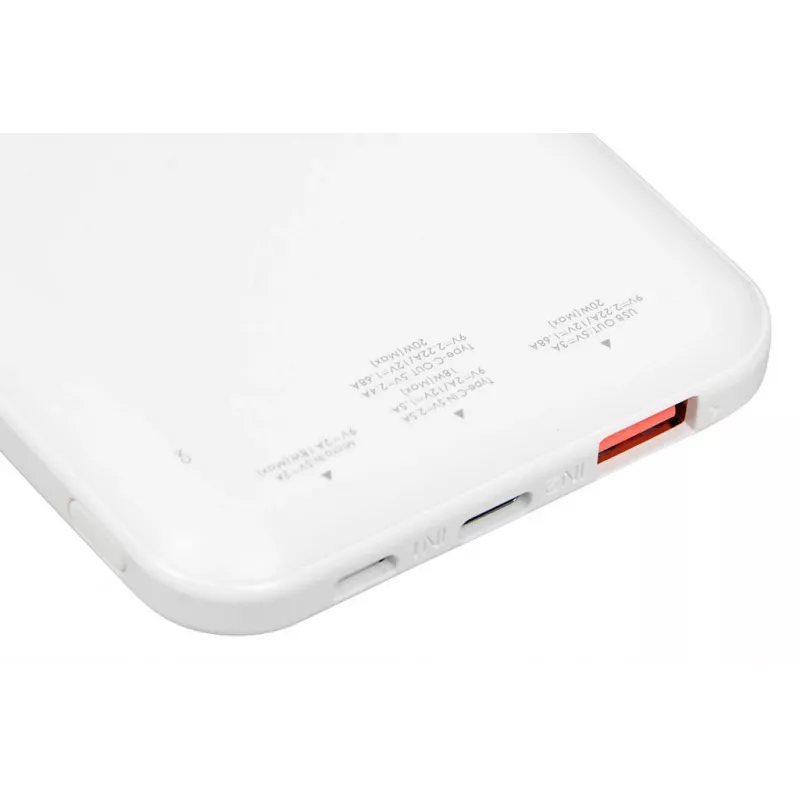 Portable power bank IBOX IPB10 10000 mAh, Li-Ion, Quick Charge 3.0, USB‑C & USB‑A outputs, 20W PD