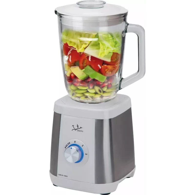 JATA BT797 blender 1.5 L Tabletop blender 1000 W Grey, Stainless steel