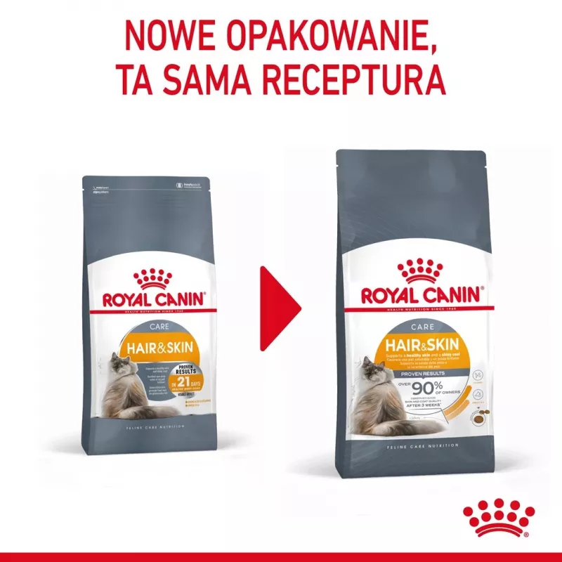 Royal Canin Hair & Skin Care Adult Dry Cat Food, 2 kg