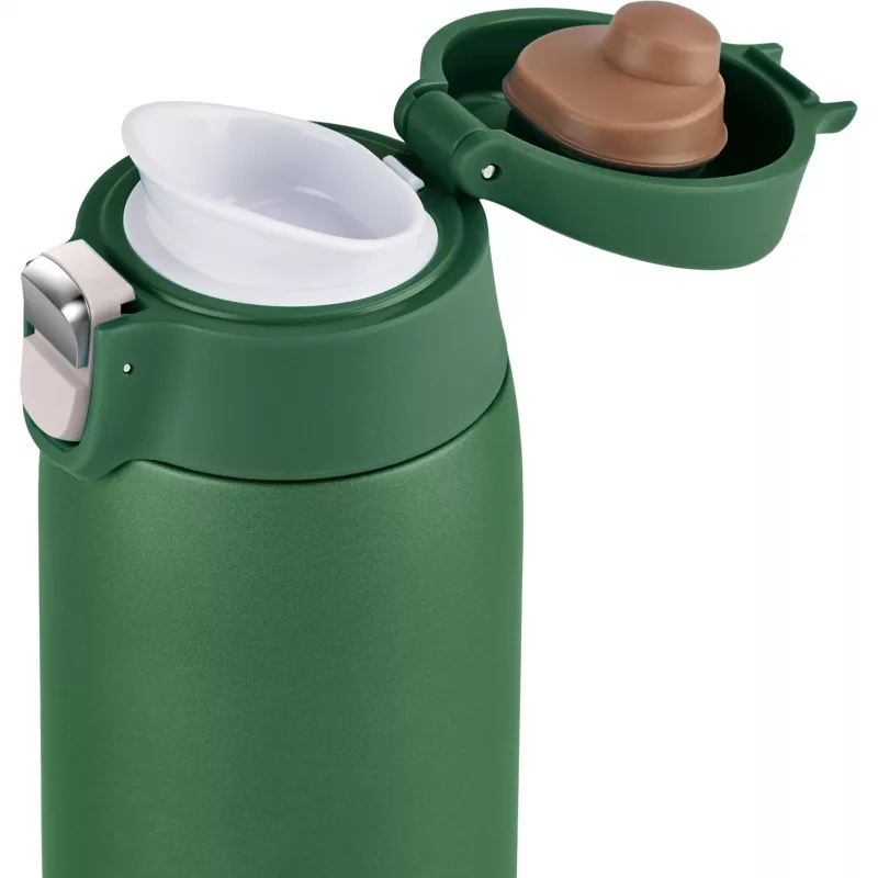 Travel mug EMSA N2151900, dark green, 0.4 L, flip lid
