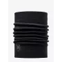 Neck gaiter Buff Multifunctional Sling Heavyweight Merino Wool — Black, seamless, stretch