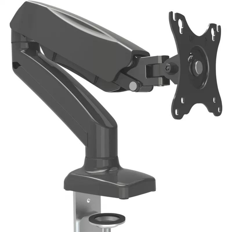 Monitor mount MONTIS MT014 for 1 display, desk mount, gas-spring height adjustment, for screens up to 81.3 cm (32 inch), max load 8 kg, black