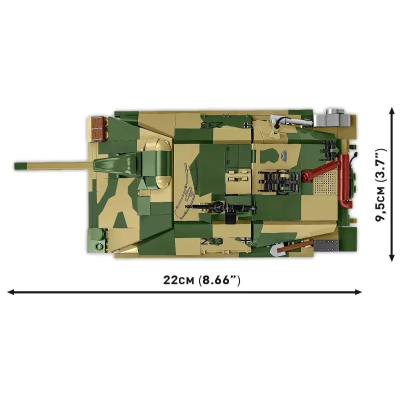 Cobi Blocks Jagdpanzer 38t Brave construction set, 731 pieces