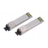 SFP WDM fiber transceiver pair Extralink 1.25G 1310/1550nm single‑mode 3km SC DOM