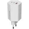 CANYON charger HEXAGON 65 GaN 65W 2xPD 1xQC EU White CND-CHAHEX65W