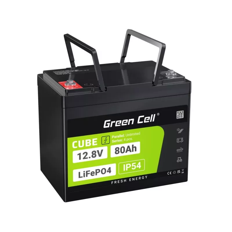 Green Cell LFPGC12V80AH UPS battery Lithium Iron Phosphate (LiFePO4) 12.8 V