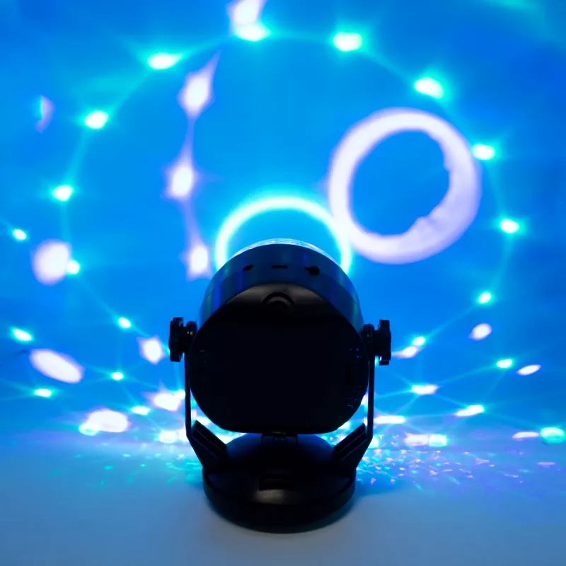 LED disco ball light DENVER LDB-319 — compact LED party light, model 117220200040