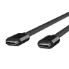 Cable USB C to USB C Belkin F2CD084bt0.8MBK 0.8 m 40 Gbit/s Black
