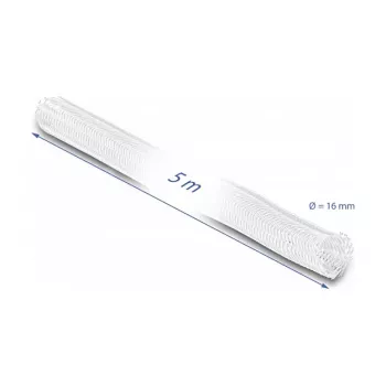 Braided Sleeve DeLOCK 20809 5 m x 16 mm white