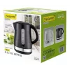 Electric kettle Maestro 1.7 L 2200 W Black — plastic housing, button lid, ergonomic grip