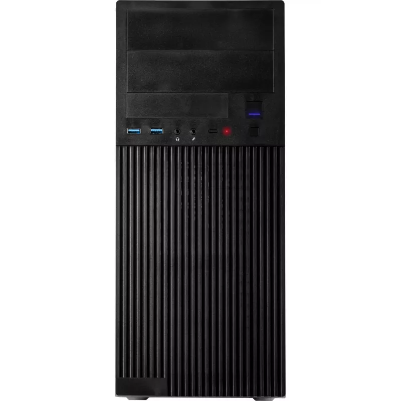 Computer Case INTER-TECH IT-2815 Linear, ATX, Black