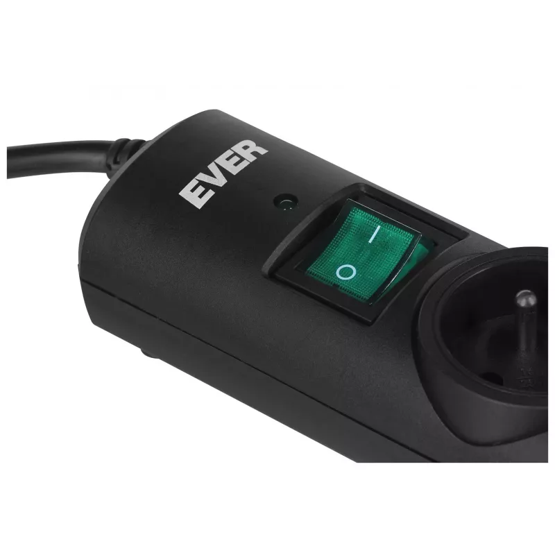 Ever Optima 5m Black 6 AC outlet(s) 250 V