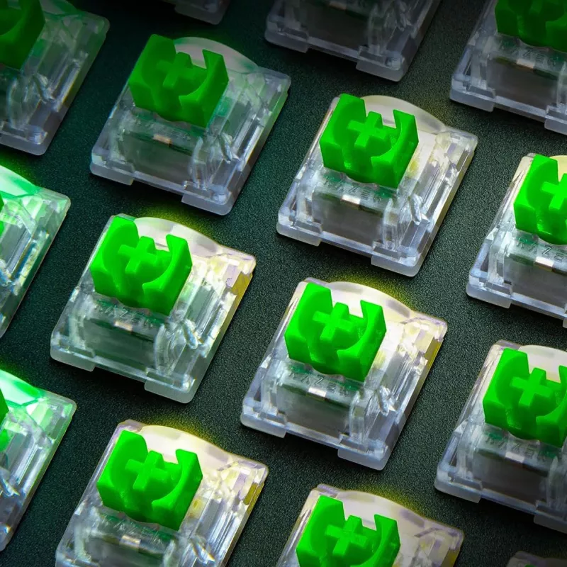 Key Switch Razer RC21-02040200-R3M1 Green Transparent 36 pcs