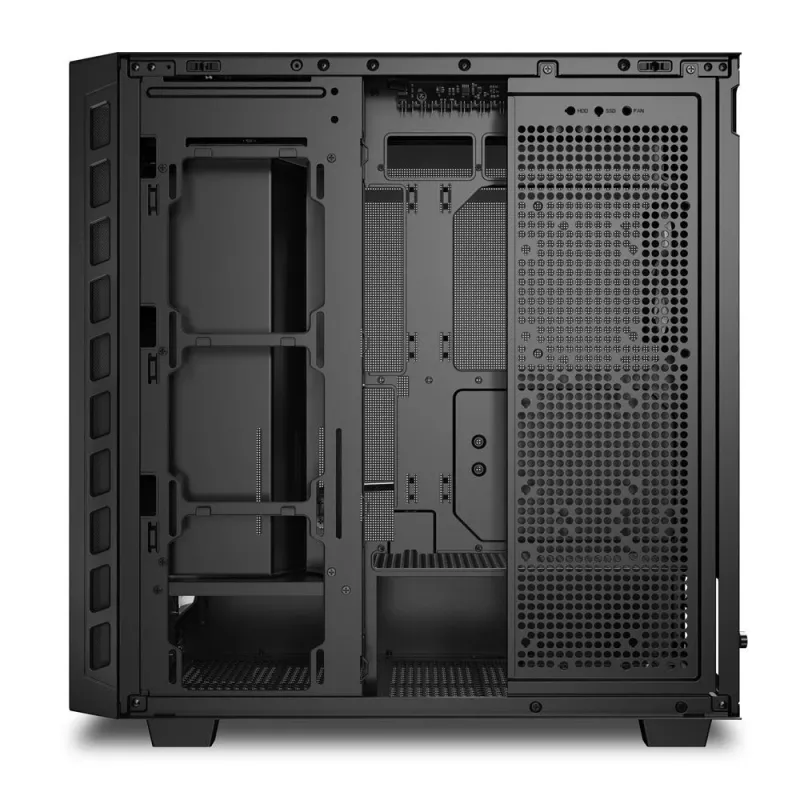 Sharkoon REBEL C80M RGB Midi Tower Black