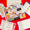 Educational set Montessori Pen Writing school with 18 tablets