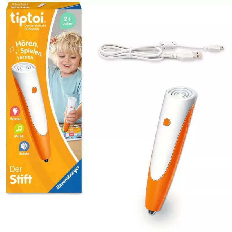 Learning pen Ravensburger tiptoi 00110 Orange White for Boys Girls