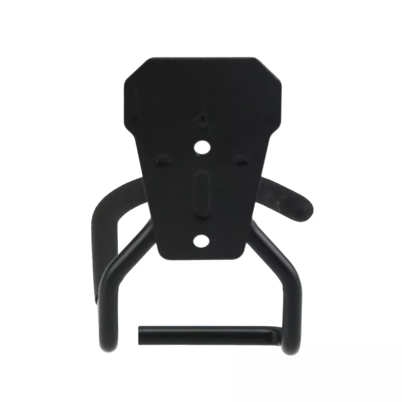 Wall bike mount MACLEAN MC-433 vertical bicycle hanger, foldable, adjustable width, for bikes up to 20 kg, black