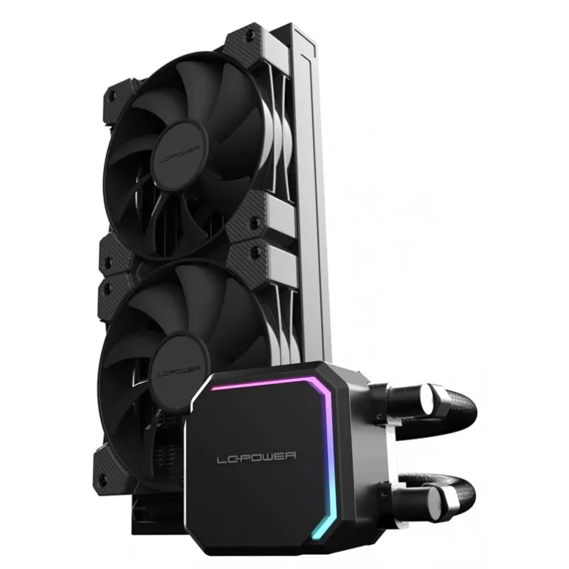 All-in-one liquid cooler LC-Power LC-CC-240-B 12 cm Black