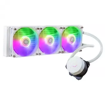 Liquid cooling kit Cooler Master MasterLiquid 360L Core ARGB White 12 cm fans