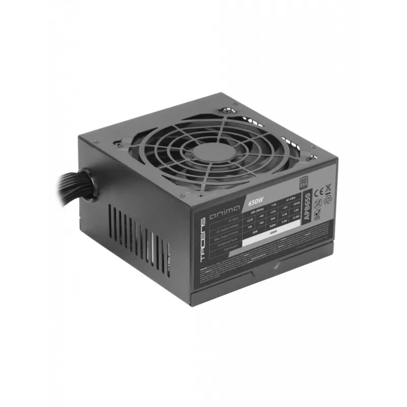 Power supply TACENS ANIMA APB650 80+ Bronze 650W ATX, single +12V rail, modular cables