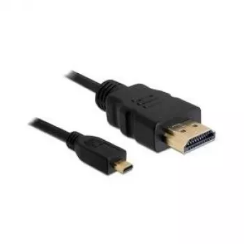 HDMI Cable DeLOCK 82661 1m HDMI Type A to Type D Black