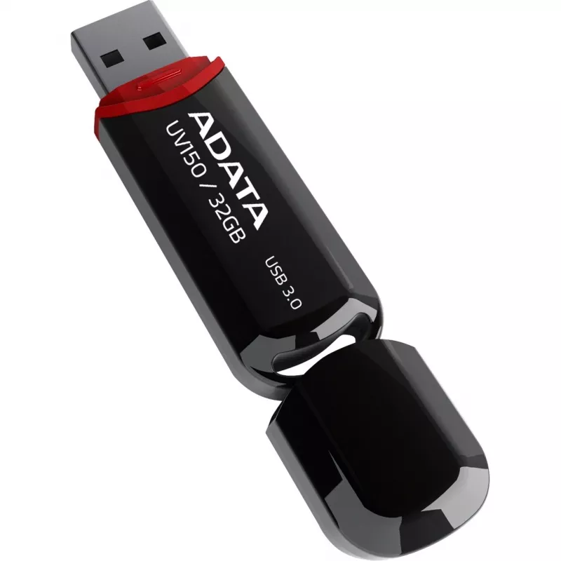 ADATA AUV150-32G-RBK USB flash drive 32 GB USB Type-A 3.2 Gen 1 (3.1 Gen 1) Black