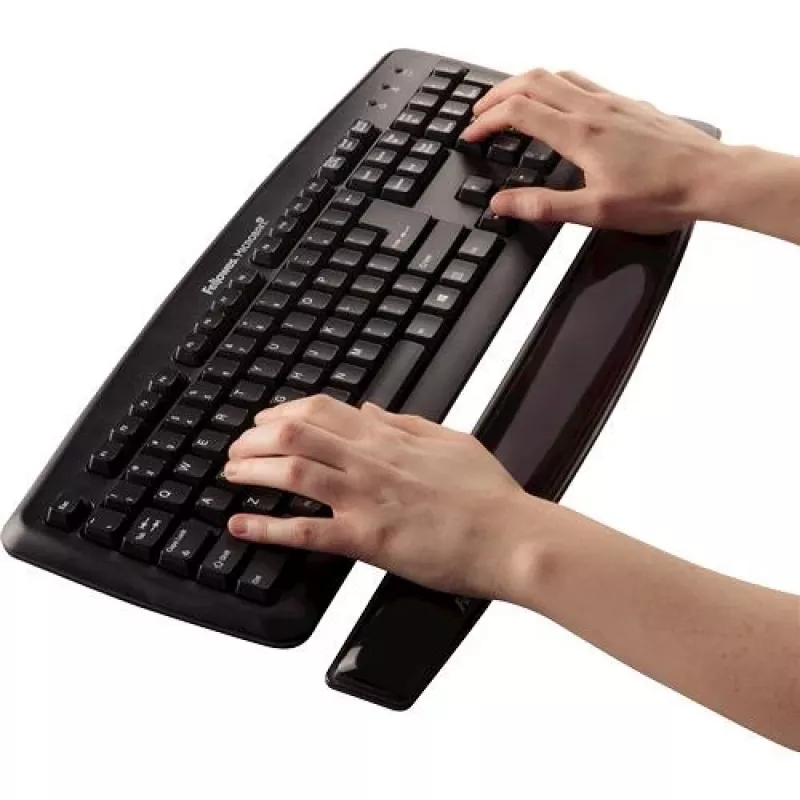 Keyboard Accessory Wrist SUPPORT/CRYSTALS Gel 9112201 Fellowes