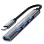 USB hub QOLTEC 53792, USB-C 3.1 to 4‑port (USB 3.0 x1, USB 2.0 x3)