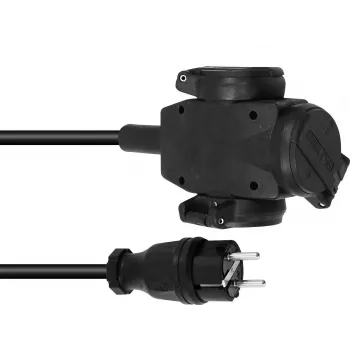 Extension Cable PSSO 30247025 3x2.5 mm² 15 m 3-way black