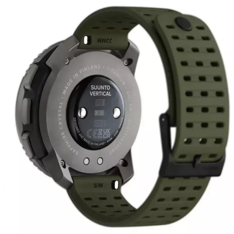 Suunto Vertical 3.56 cm (1.4) Dot-matrix 49 mm 280 x 280 pixels Touchscreen Black GPS (satellite)