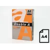 Colour paper Double A, 80g, A4, 500 sheets, Saffron