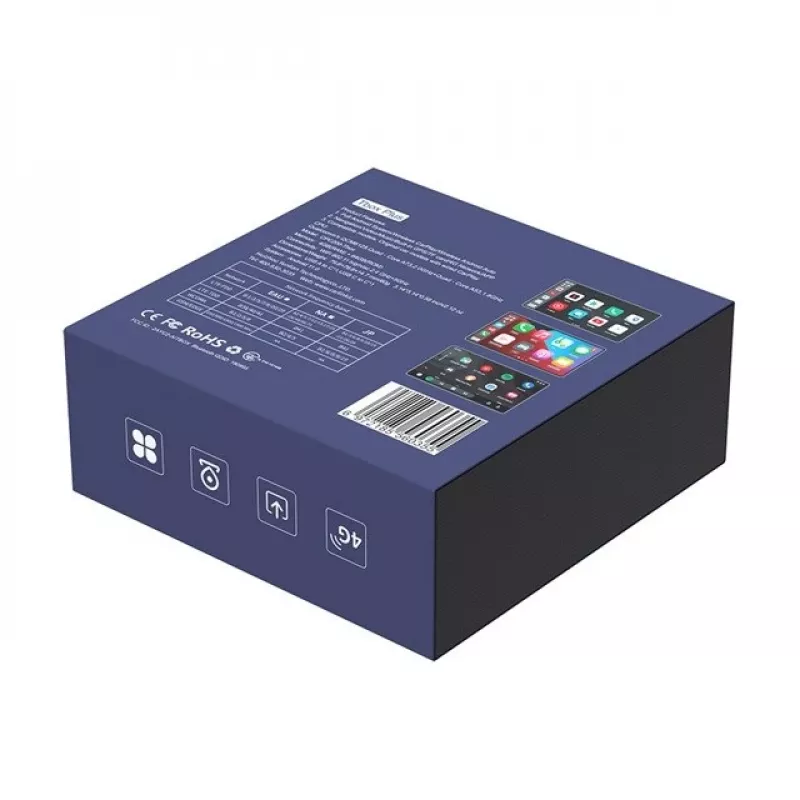 CARLINKIT Adapter Wireless AI Box with Android 13 - 8GB+128GB for original car radios with CarPlay blue