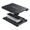 Mounting Kit GRAUGEAR G-CV-M2T25 Black Aluminium