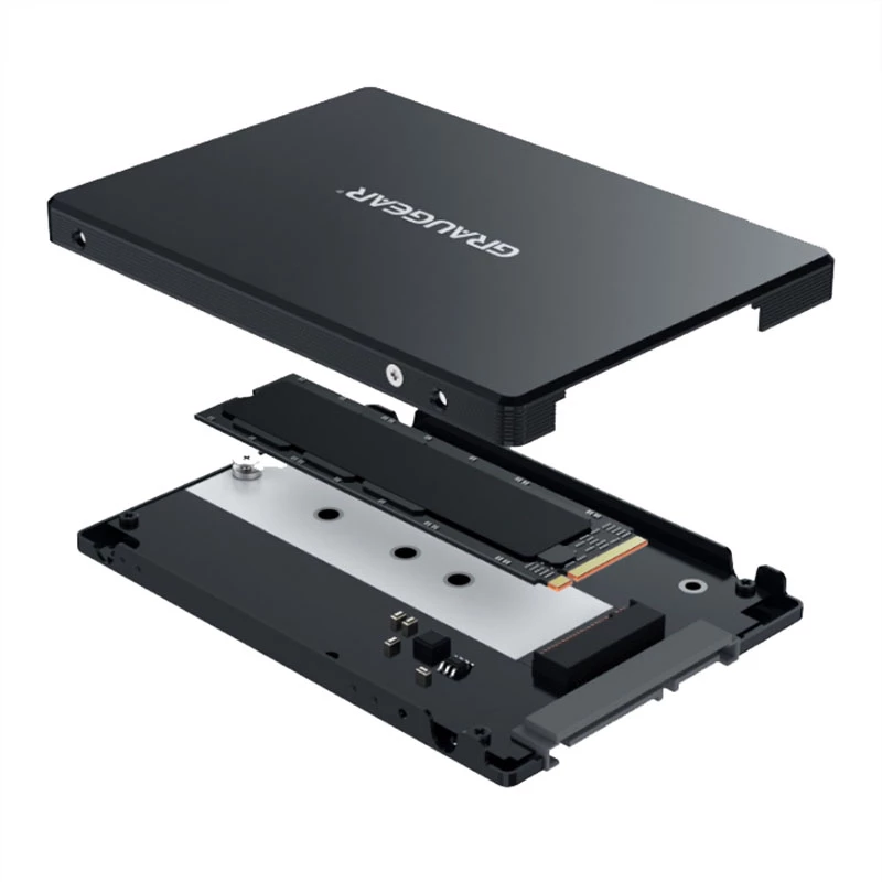 Mounting Kit GRAUGEAR G-CV-M2T25 Black Aluminium