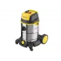 STANLEY SXVC30XTDE Wet & Dry Vacuum Cleaner, 30 L Stainless Steel Tank, 1600 W, 2 m Hose, 2.5 m Cable, Black/Yellow