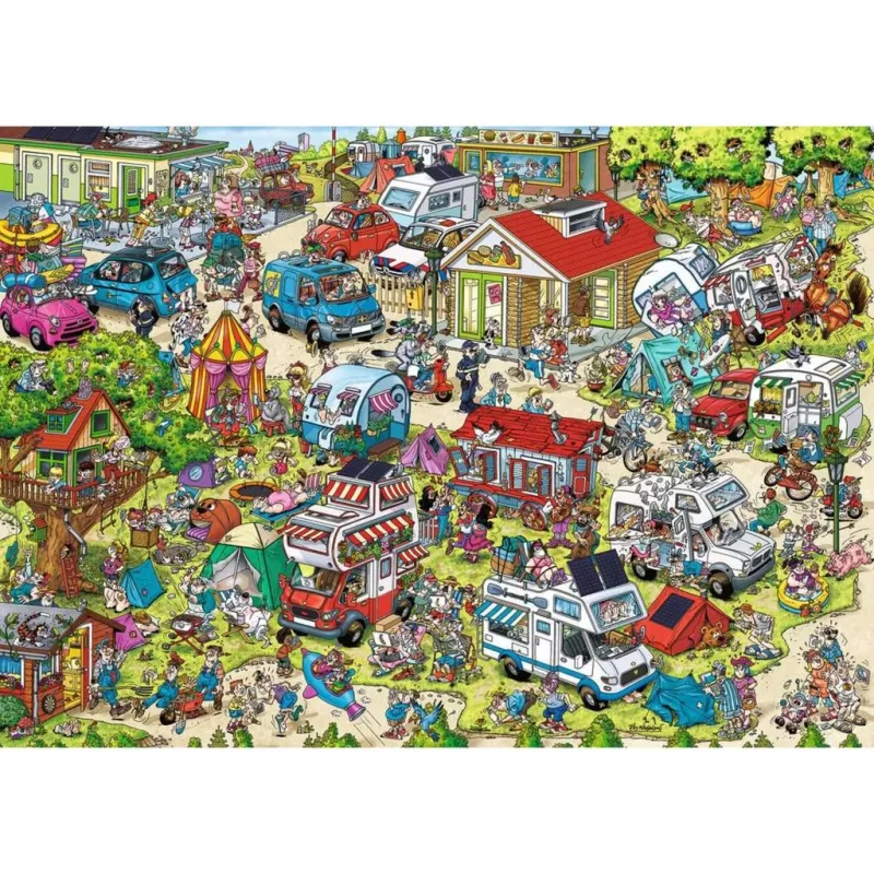 The Campsite, Puzzle 1000 Pieces