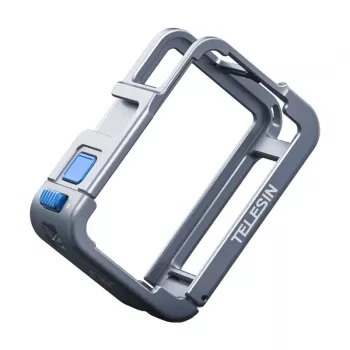 Protective metal case Telesin for DJI Osmo Action 5 (blue)