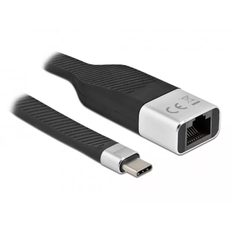 FPC Flat Ribbon Cable DeLOCK 86936 USB Type-C to Gigabit LAN 15 cm