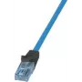 Logilink Professional - Patch-Cable - RJ-45 (M) to RJ-45 (M) - 10 m - UTP - CAT 6a - Halogen-Free, Moulded, Snagless, Massivleiter, 4K30Hz Support (HDBaseT) - Blue (CPP010)