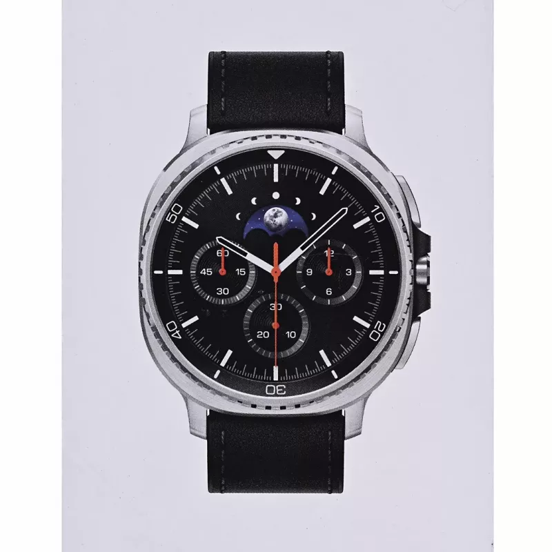 Samsung Galaxy Watch 8 Classic 3.3 cm (1.3) AMOLED 46 mm Digital 438 x 438 pixels Touchscreen 4G Silver Wi-Fi GPS (satellite)