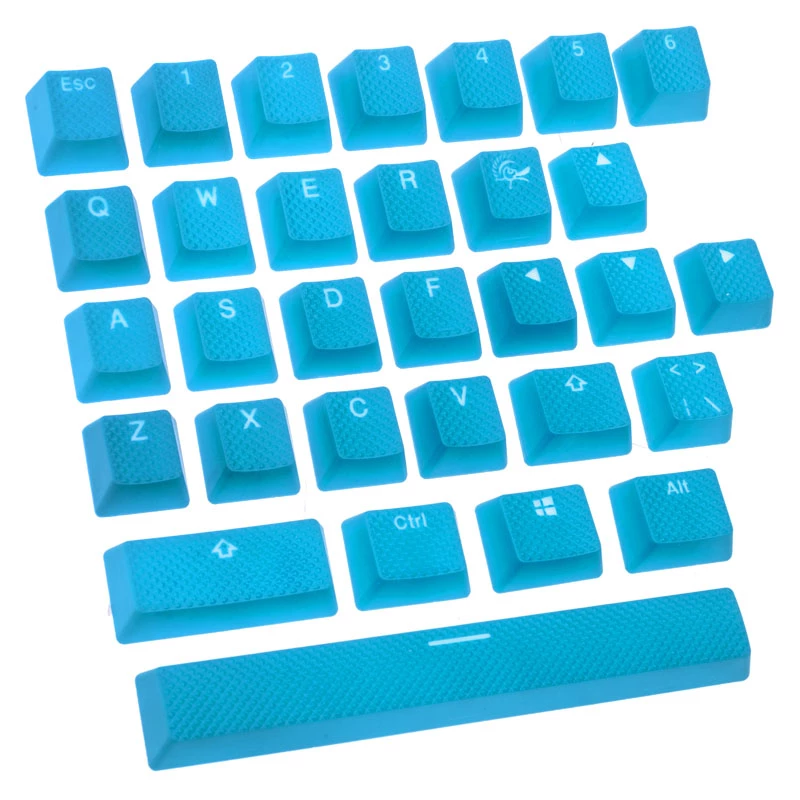 Keyboard cap Ducky DKSA31-USRDBNNO1 Blue Rubber Keycap Set