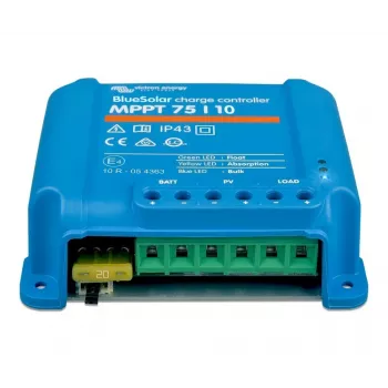 Solar charge controller BlueSolar PWM-LCD&USB 12/24V 10A by Victron Energy