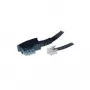 S/CONN 6m TAE-N - RJ12 Black Transparent TC 70166 ShiverPeaks