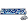 Wireless Keyboard and Mouse Set CANYON HSET-W6 Kitty Edition AAA AA Blue